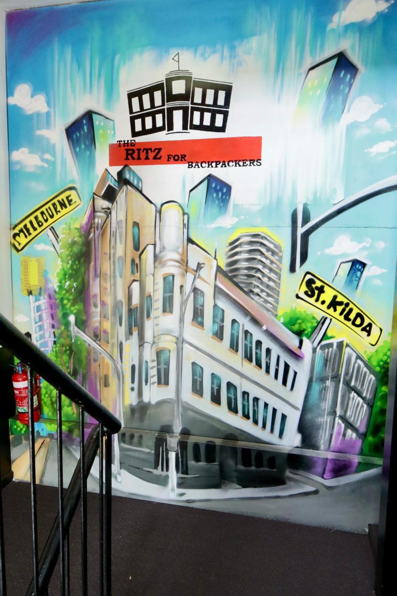Ritz For Backpackers Hostel Μελβούρνη Εξωτερικό φωτογραφία
